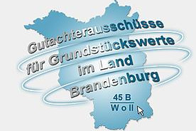 Logo: Gutachterausschüsse im Land Brandenburg